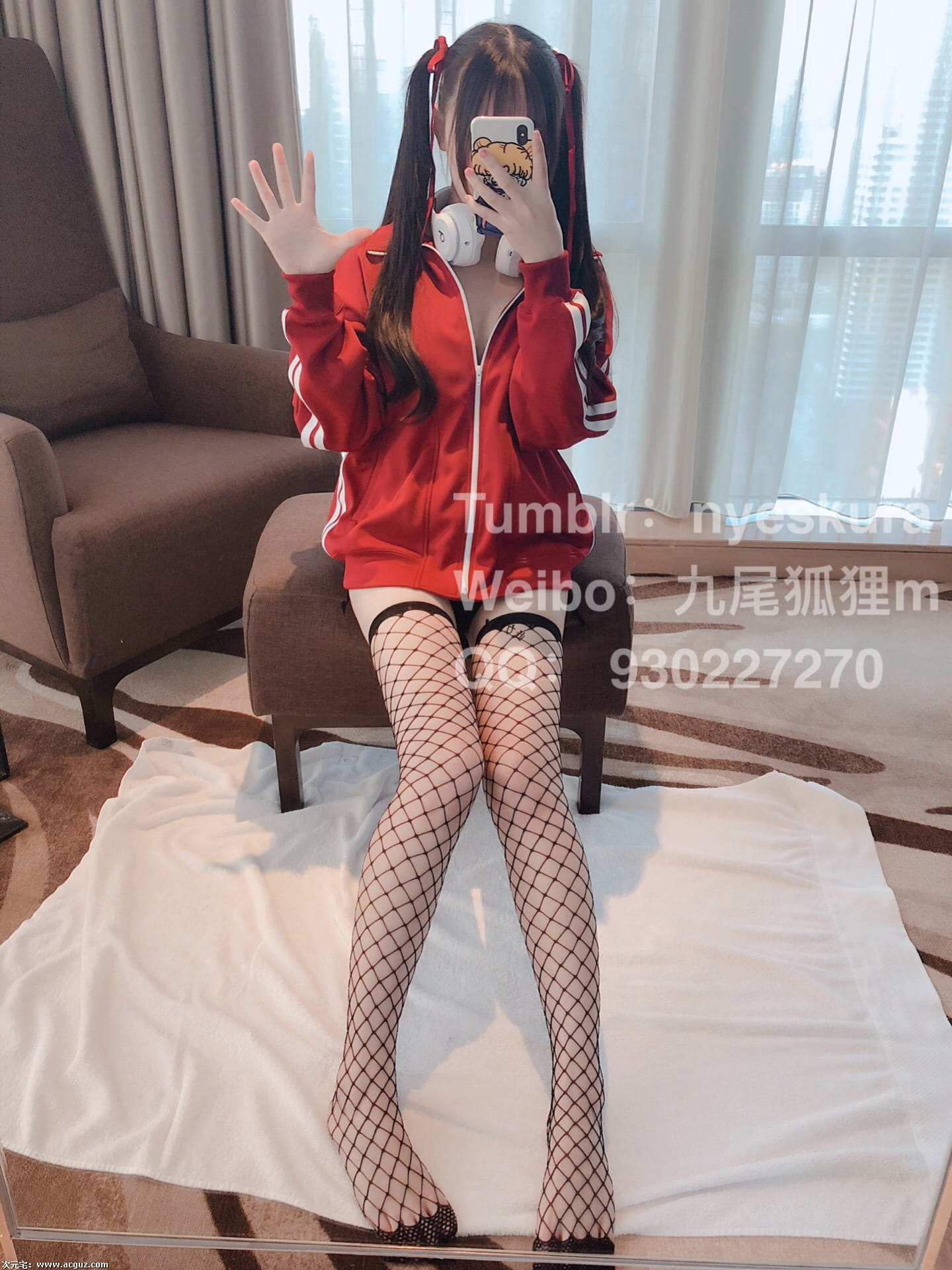 [会员][九尾狐狸m]网袜比基尼运动服[67P+2V/715MB]