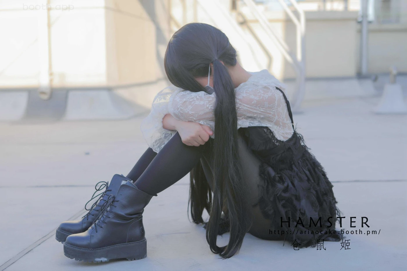 Hamster – 天台好风光 [90P+2V/37MB]