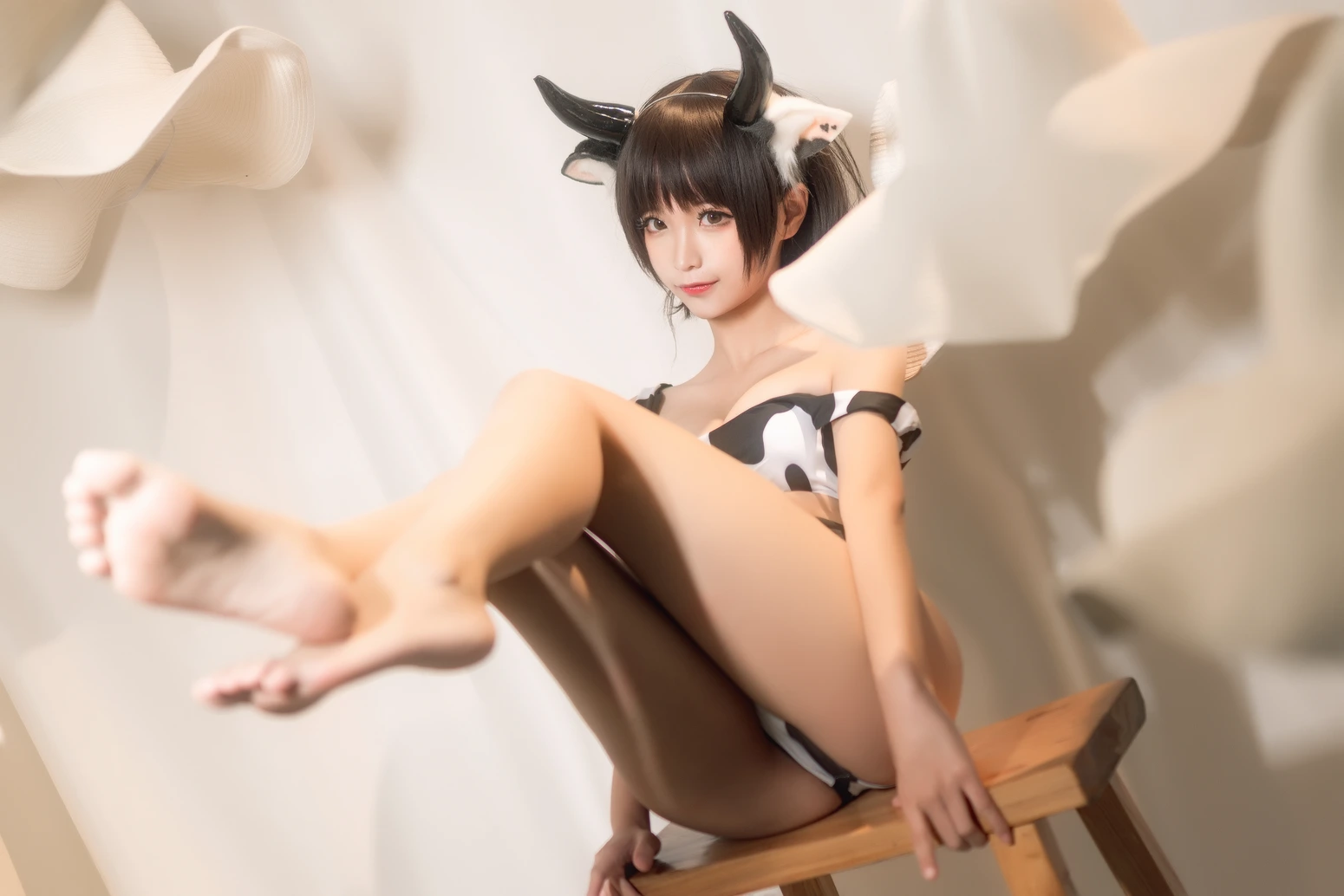 蠢沫沫 – 花花牛 [40P/451MB]