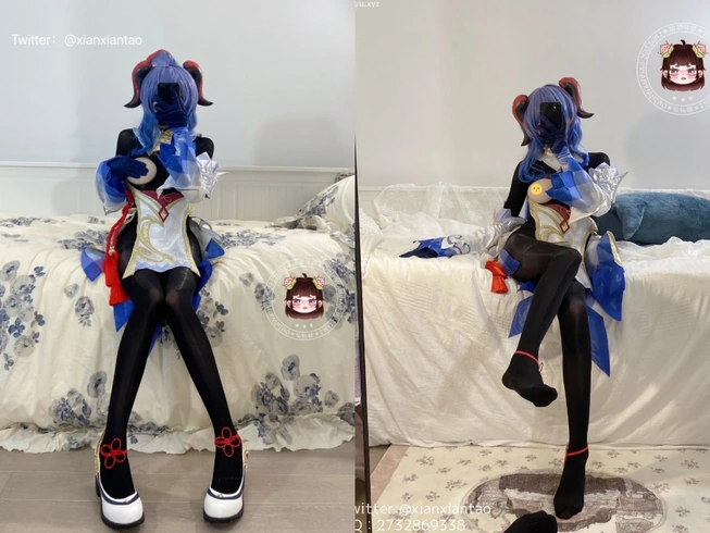 仙仙桃 – 甘雨 [21P+1V/192MB]