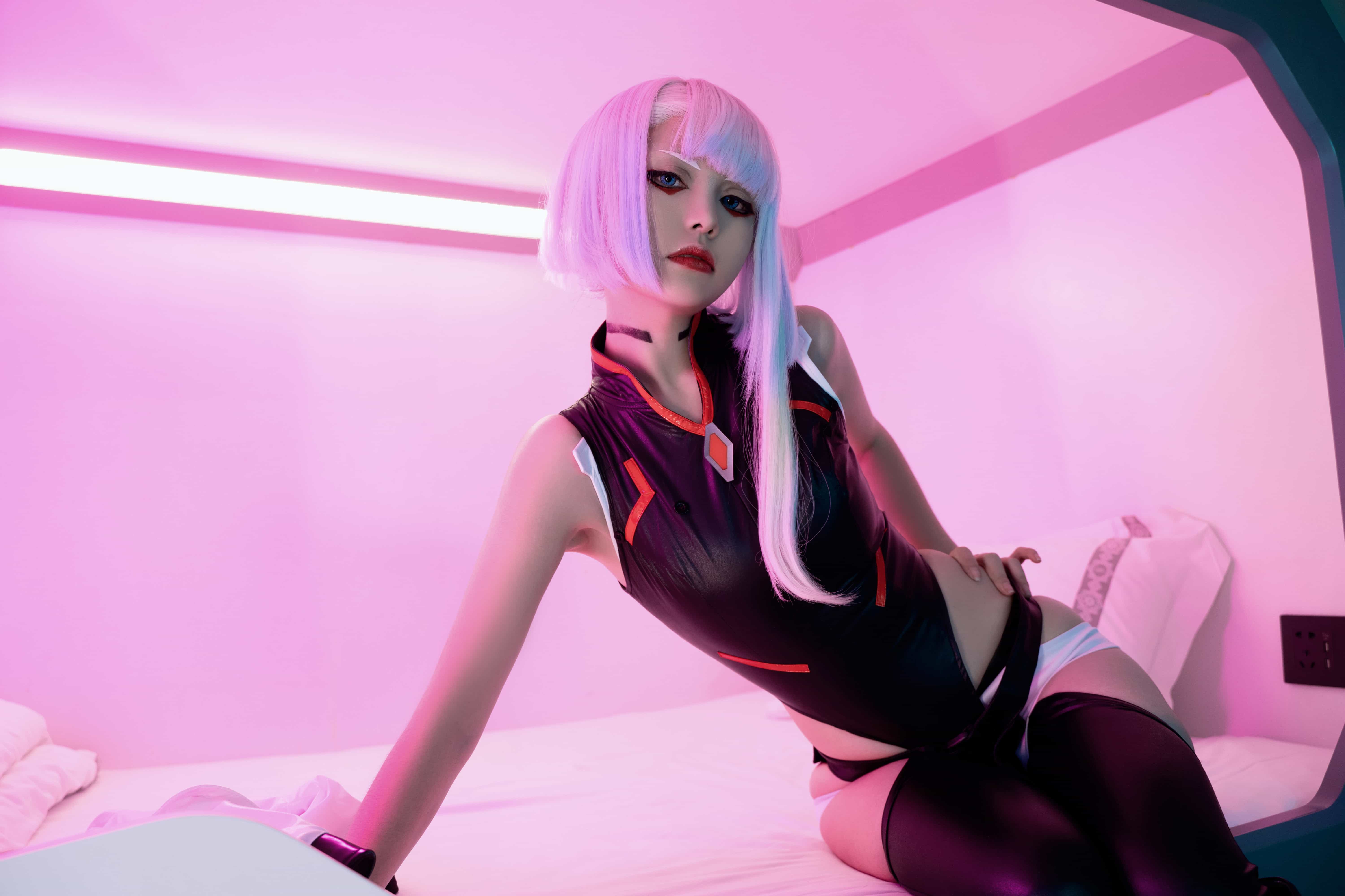 [图包]爆机少女喵小吉 - 赛博朋克 边缘行者 Lcuy[103P+5V/1.51G]