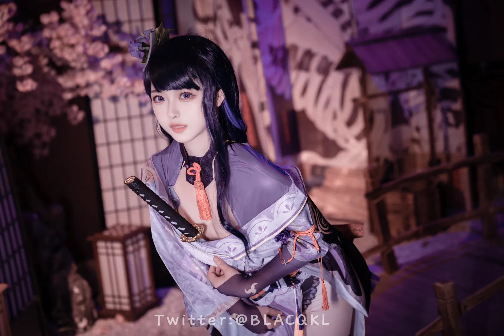 [图标]白莉爱吃巧克力 - 雷电将军[57P/796MB]
