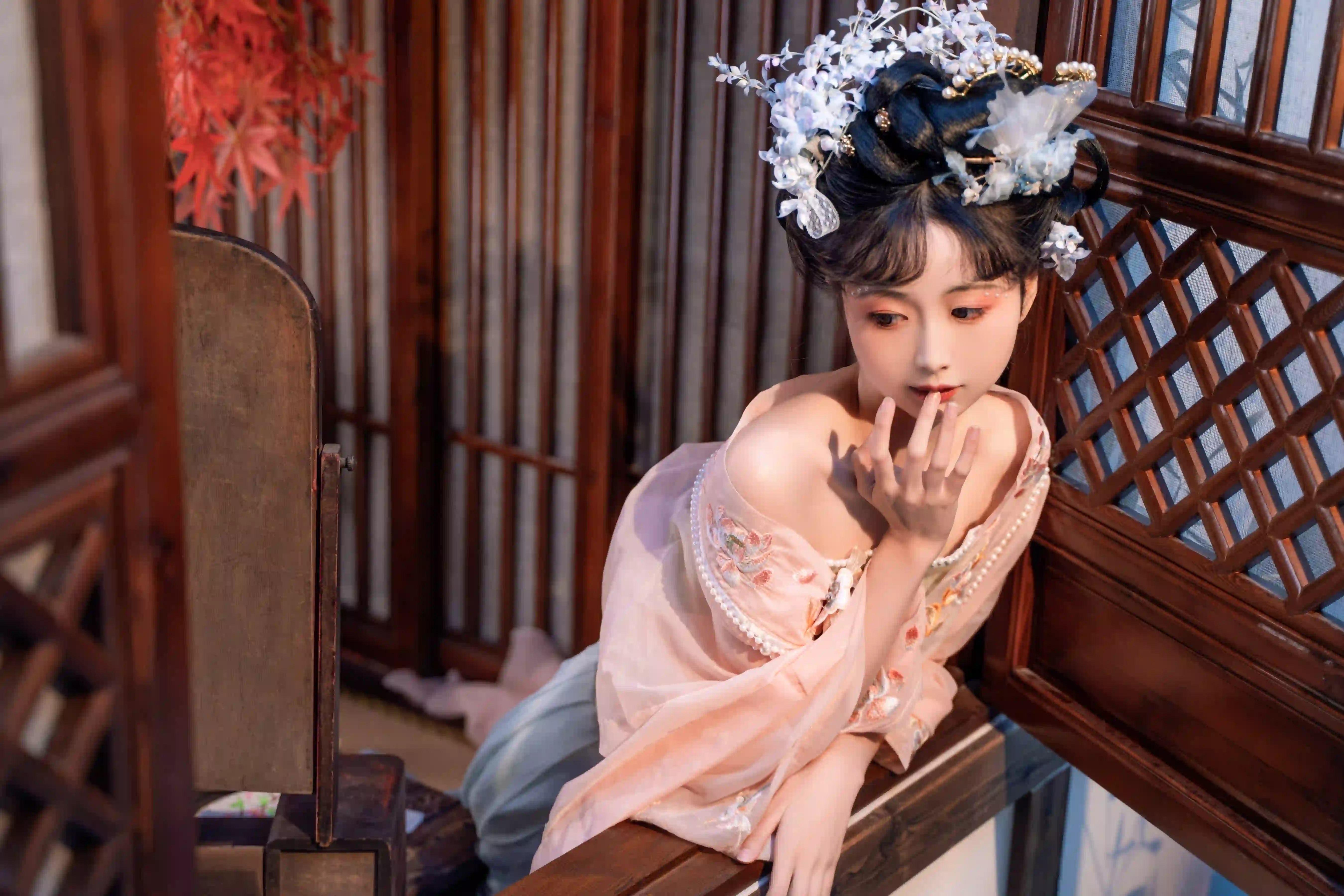 花音栗子 - 碧窗梦 [61P/398MB]