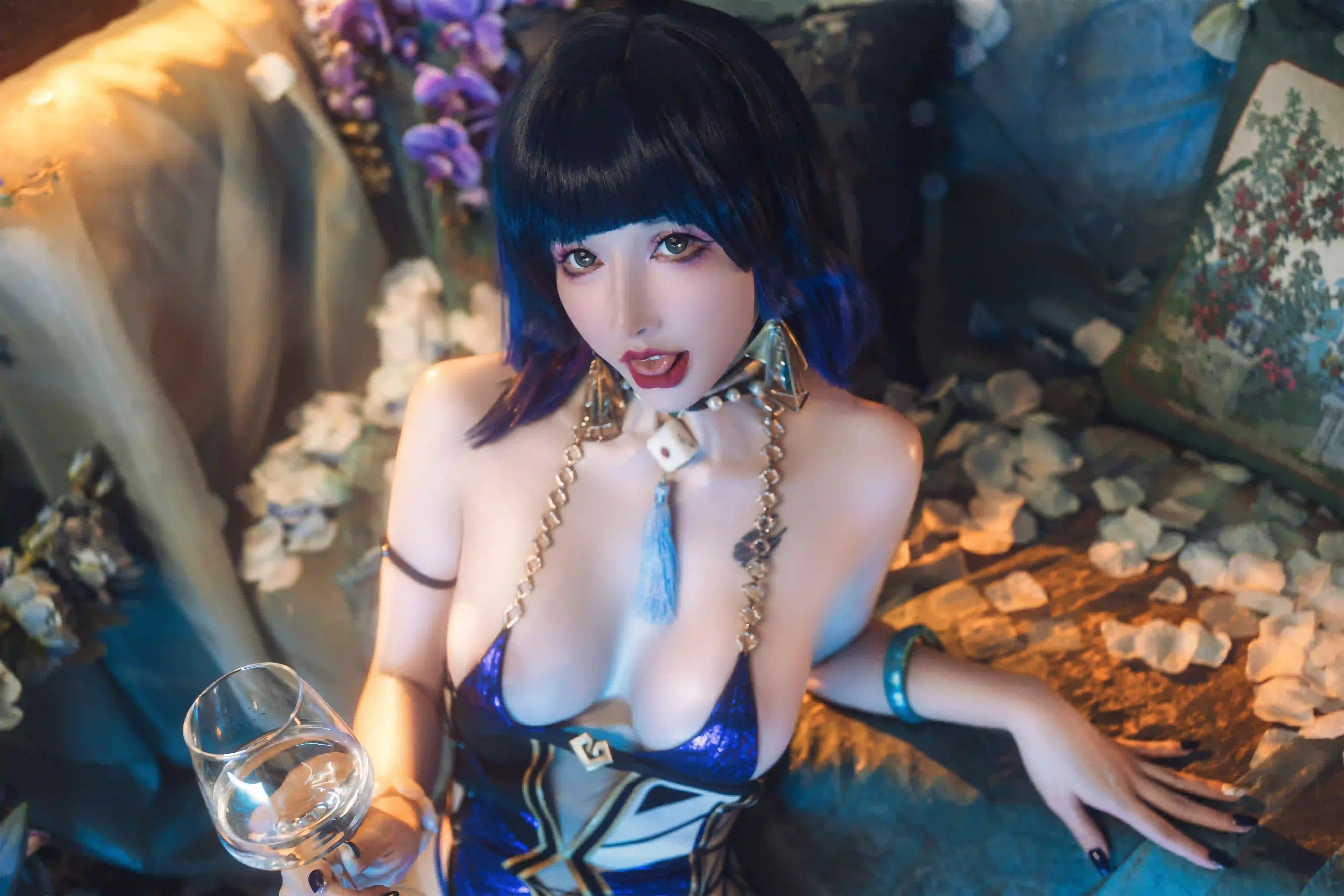 [会员][视图]鹿八岁 - 原神 夜兰（61P+1V/1G）