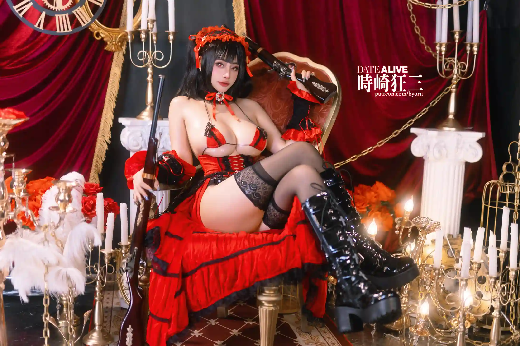 [会员][视图]byoru - 约会大作战 时崎狂三 Kurumi（61P+22V/988MB）