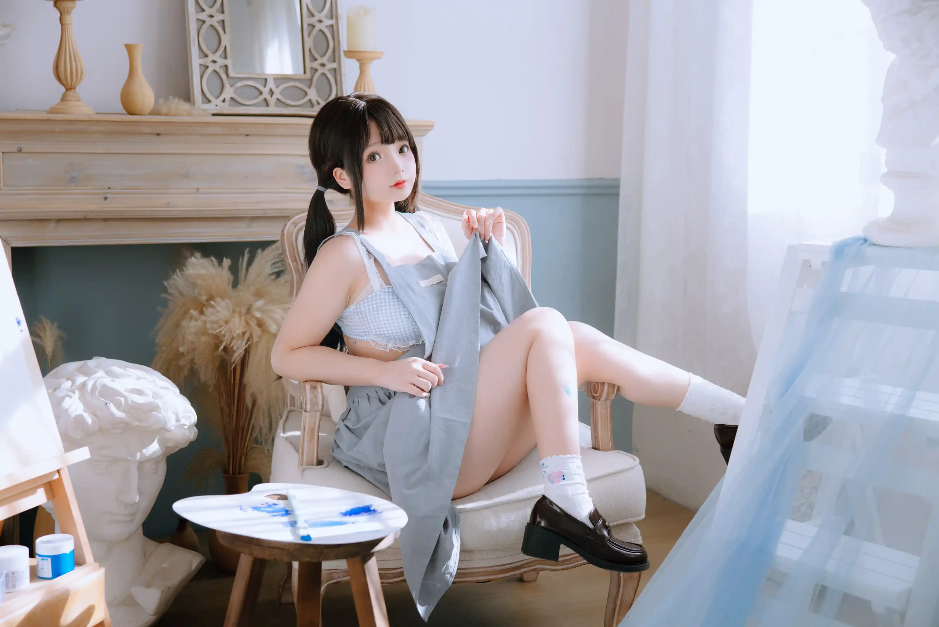 [会员][视图]日奈娇 - 美术生（129P+5V/833MB）