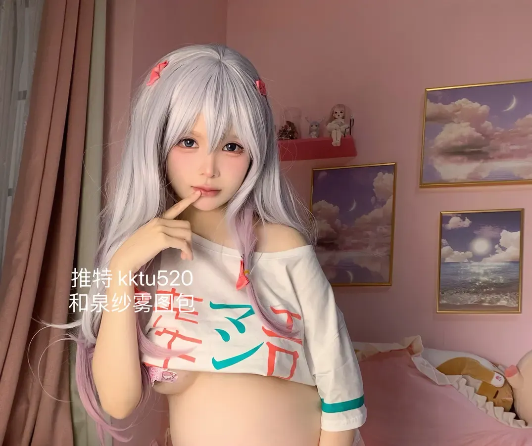[会员][图包]白猫少女 - 和泉纱雾&连体裤[55P/370MB]