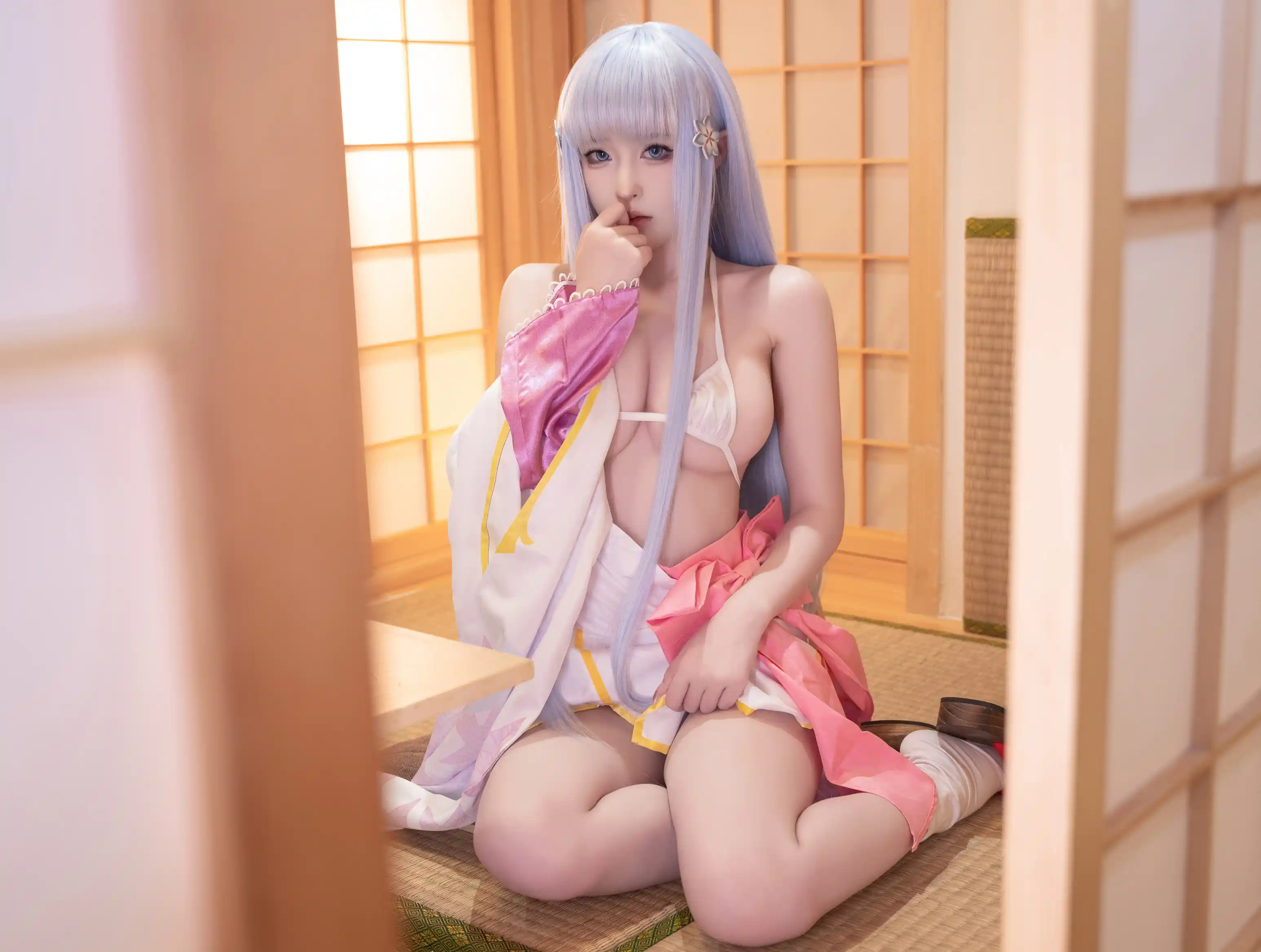[会员]清水由乃 - 美少女万华镜 雪女原服[58P/1.4G]
