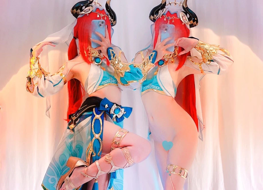 [会员]Ayame - 妮露 原神[28P+2V/174MB]