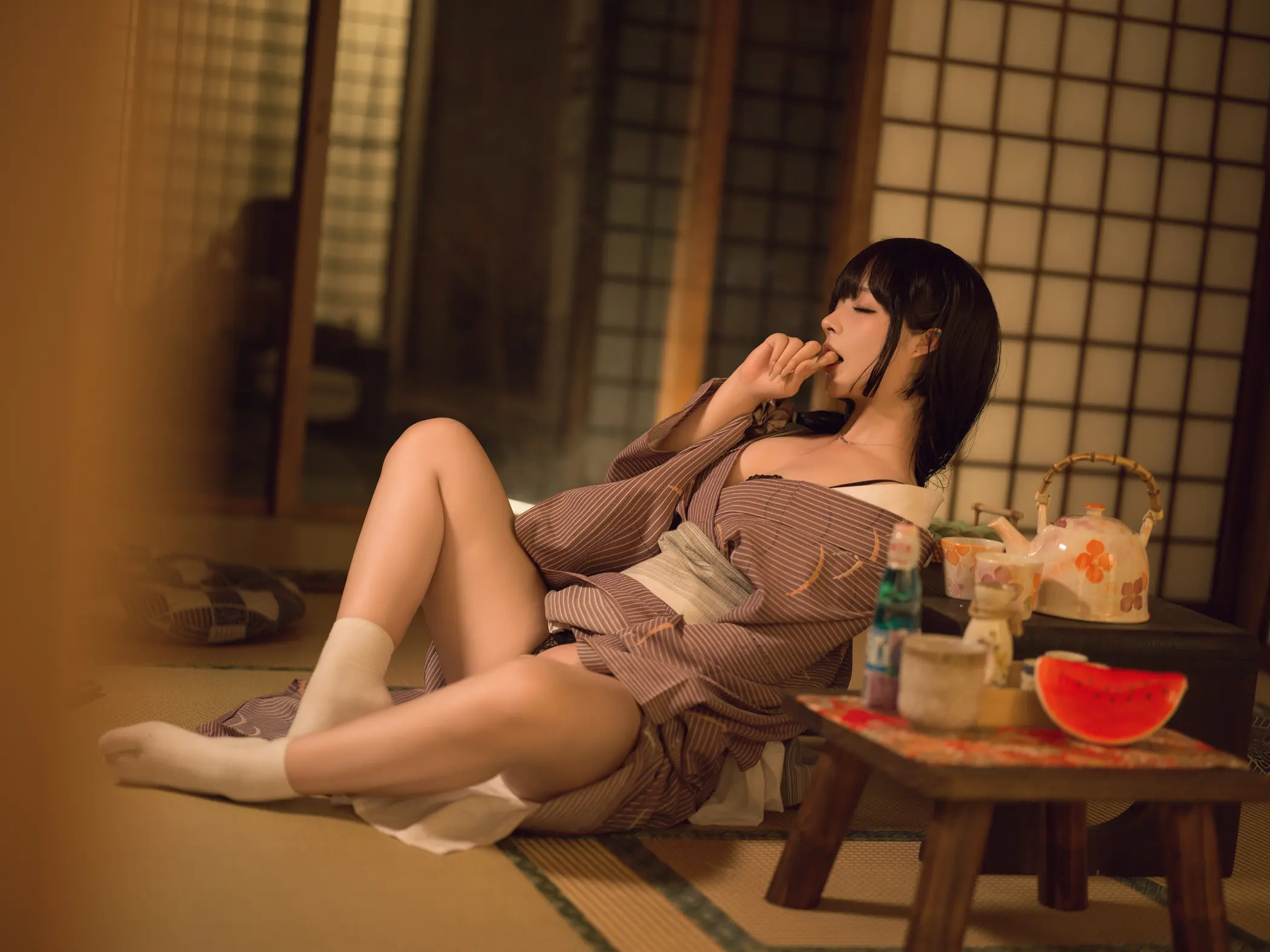 [会员]yuuhui玉汇 - 独居的寡姐[135P+1V/1.13G]