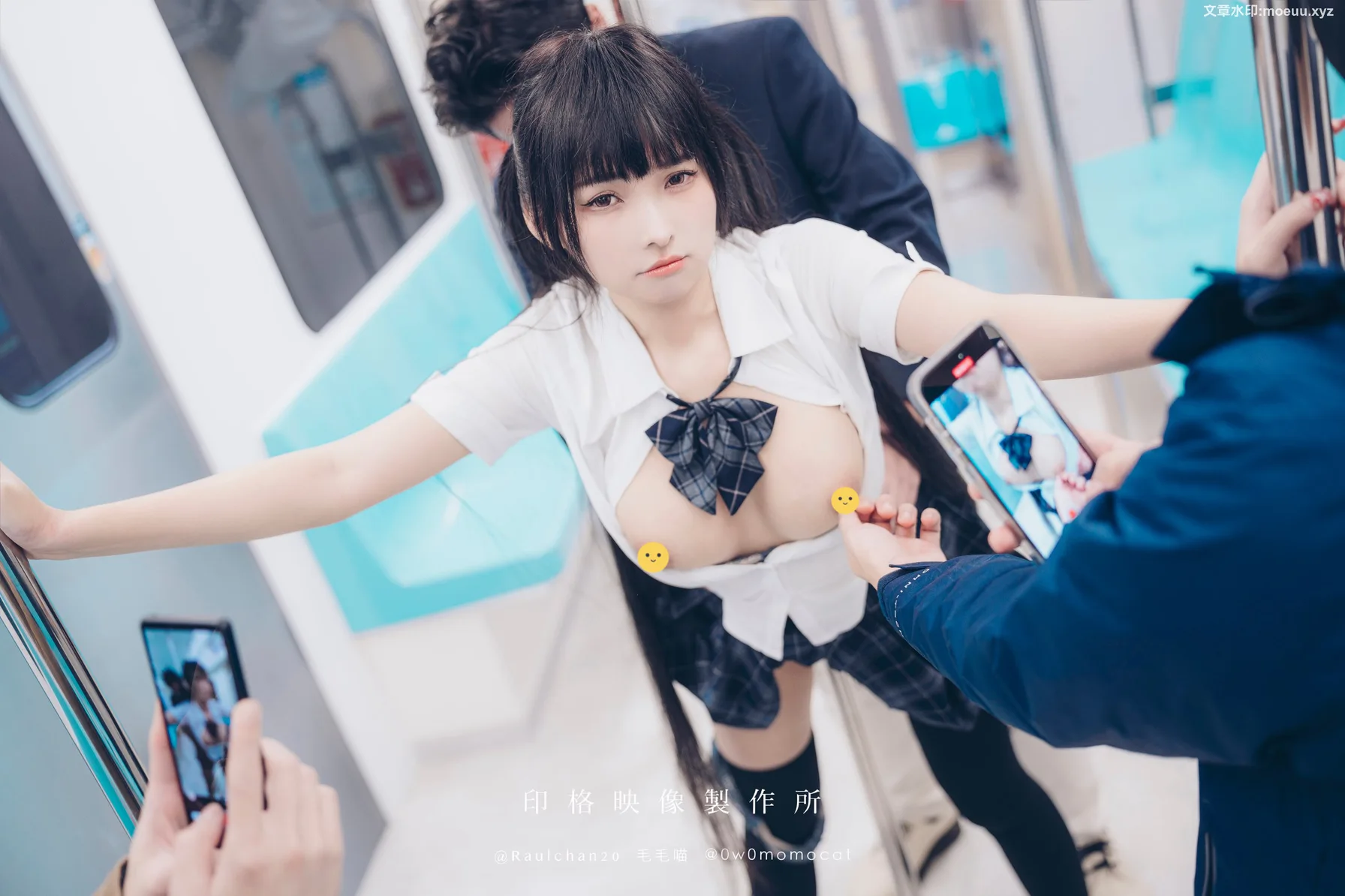 [视图]無毛猫 (Momocat) - 电车通学少女 Bus[25P+3V/388MB]