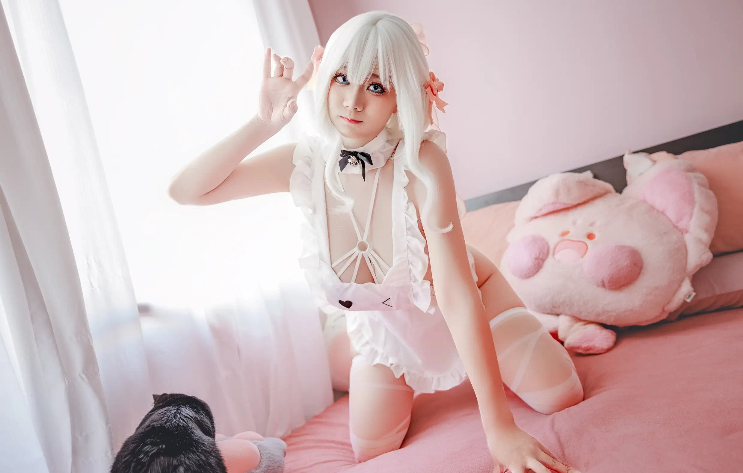 阿雪雪 – 午睡围裙 [120P+1V/3.44GB]