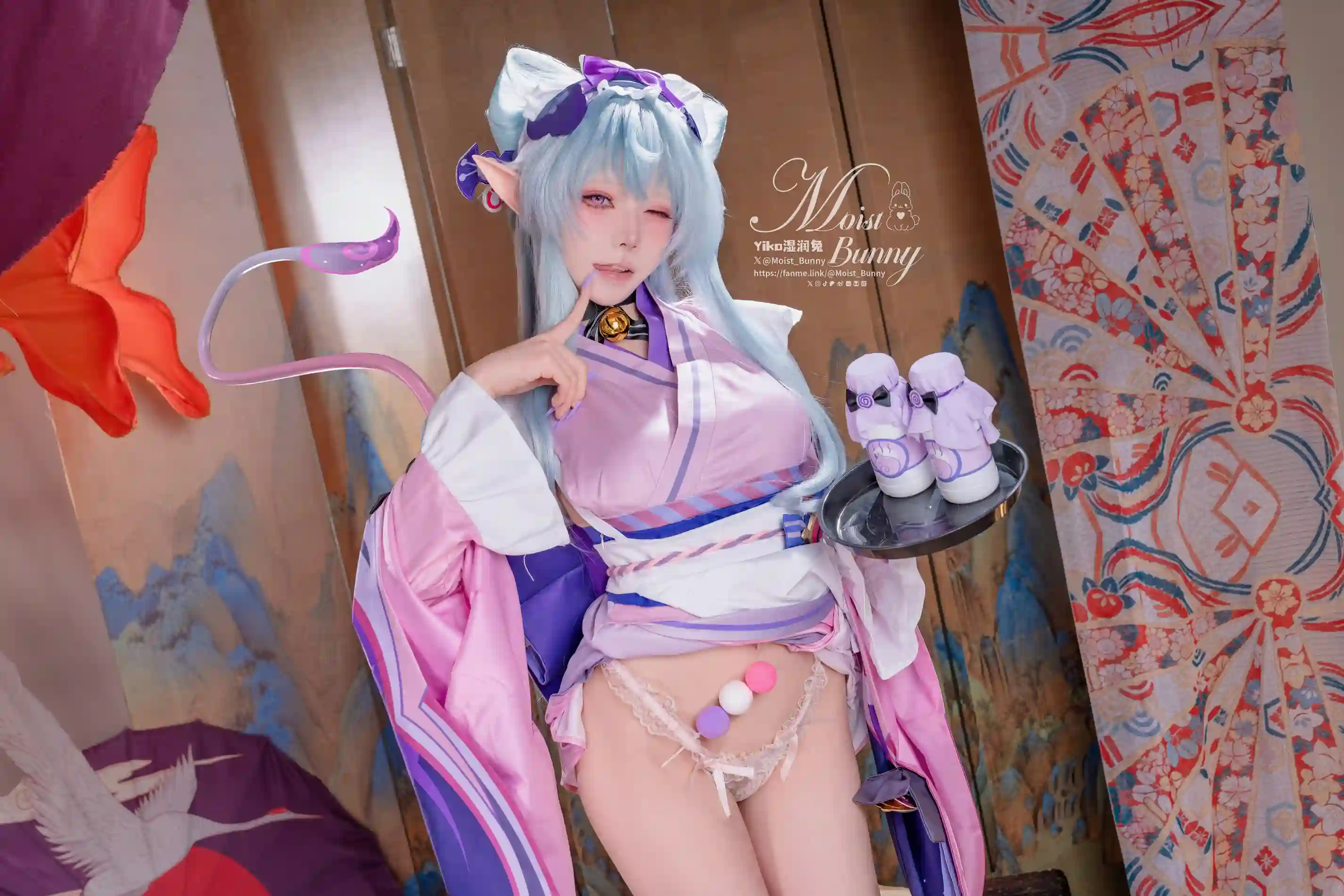 咬一口兔娘 (咬人小小兔) – 浮枕朝颜 梦见月瑞希 25年5月作品 [132P+5V/2.98GB]