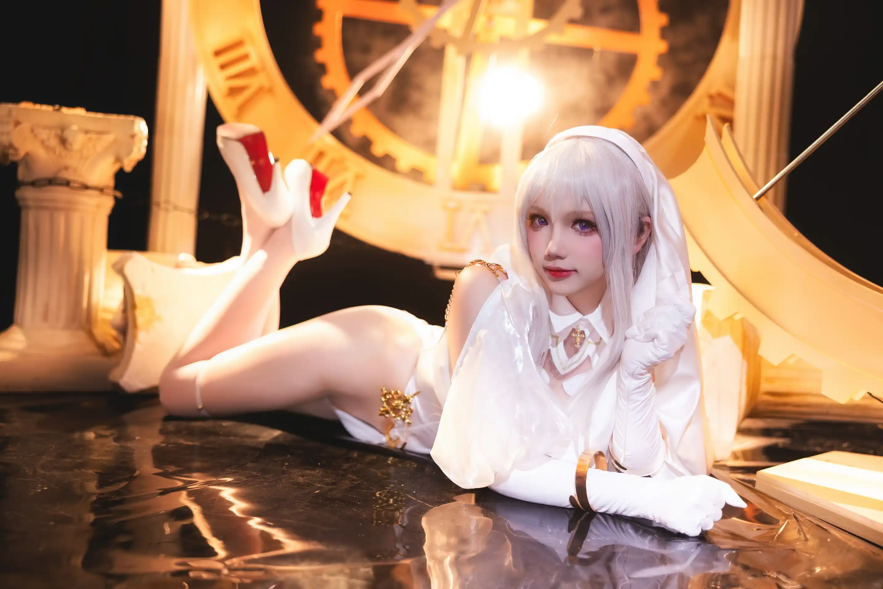 雪晴Astra – 圣天使修女 [58P+2V/1.65GB]