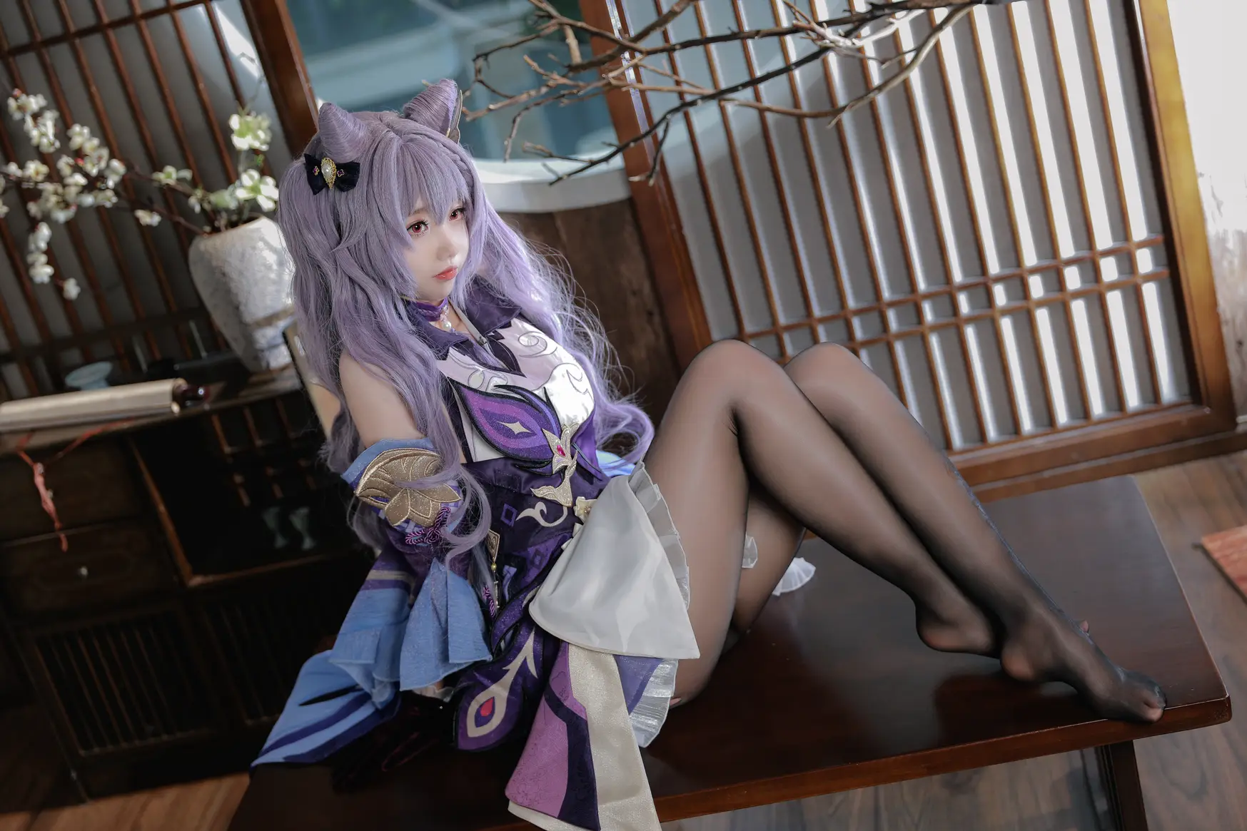 雪琪SAMA – 刻晴 [50P+1V/3.28GB]