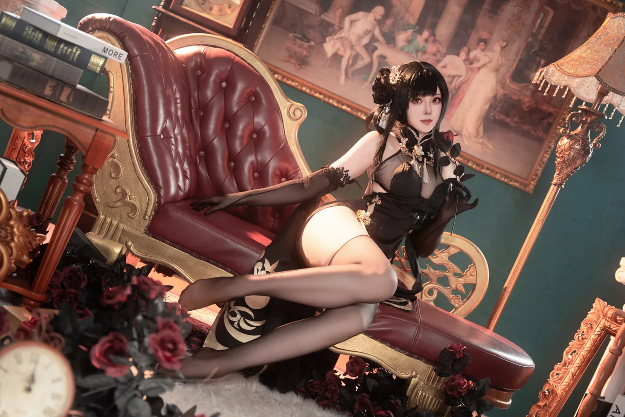 Natsuko夏夏子 – 碧蓝航线 镇海旗袍 [76P/497MB]