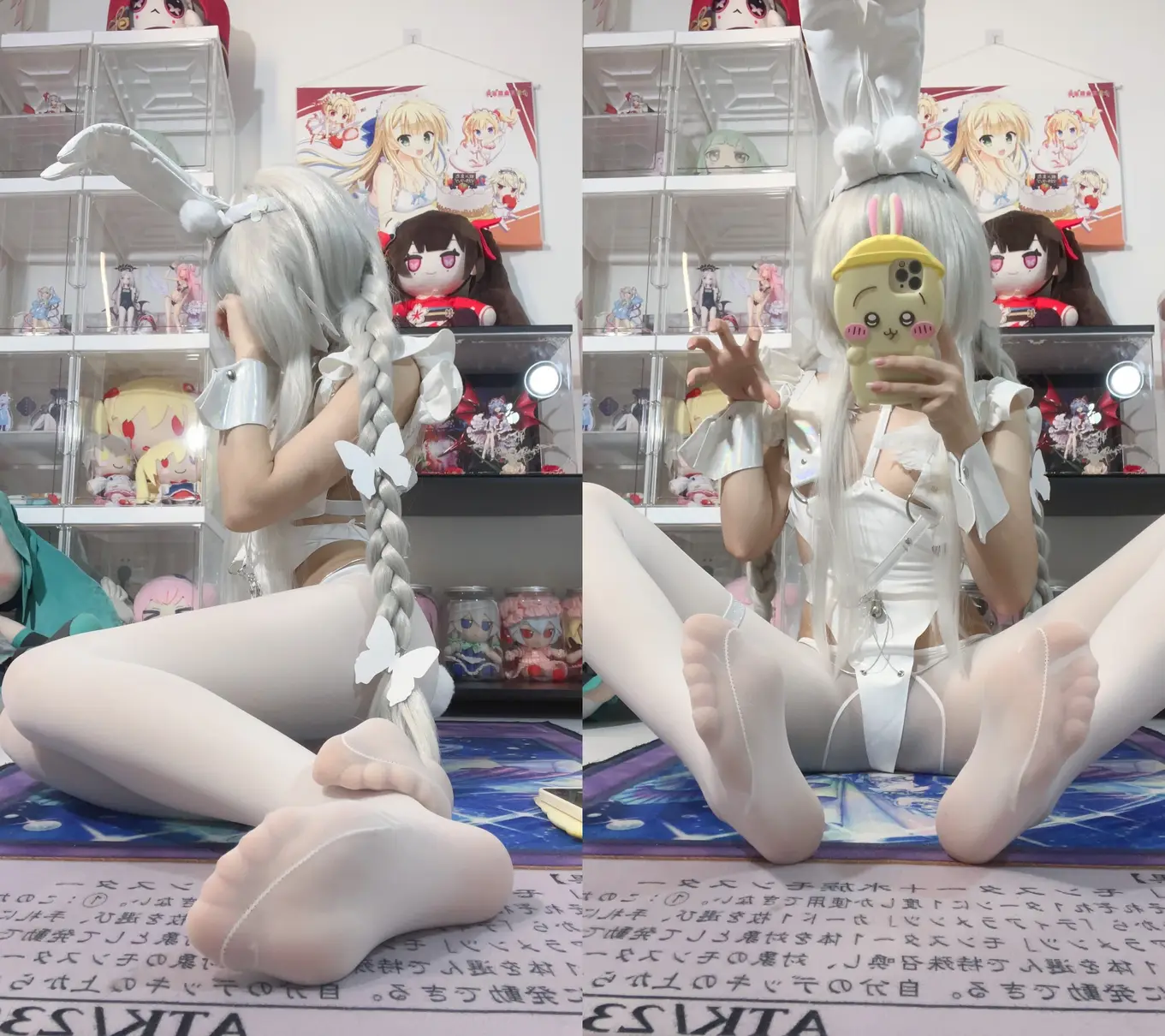 白栎Shirly – 碧蓝航线 恶毒白兔 [66P+10V/1.18GB]