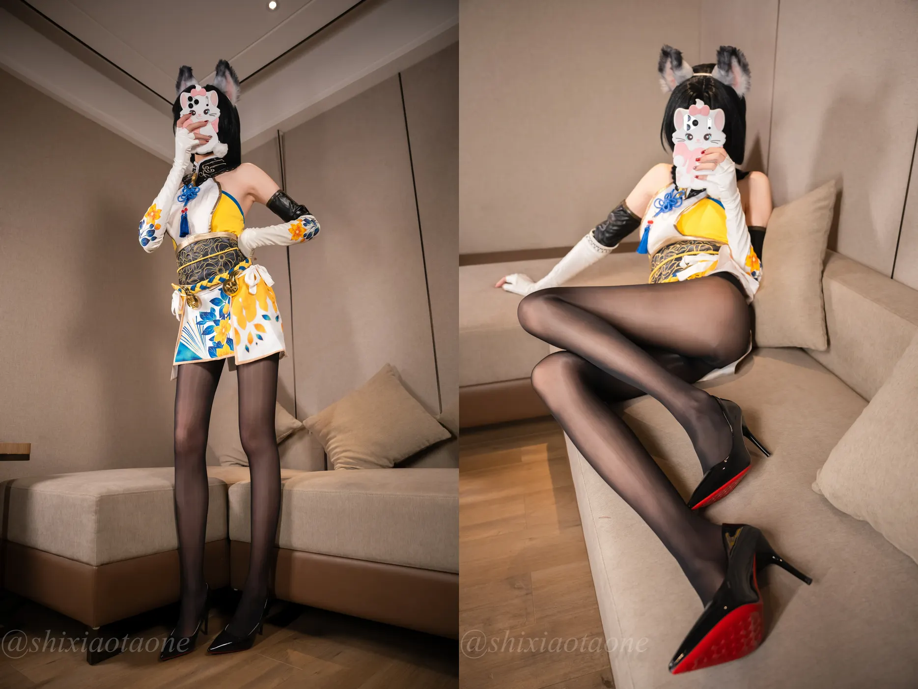 是小桃呢 – 胡桃 [22P+3V/7.90GB]