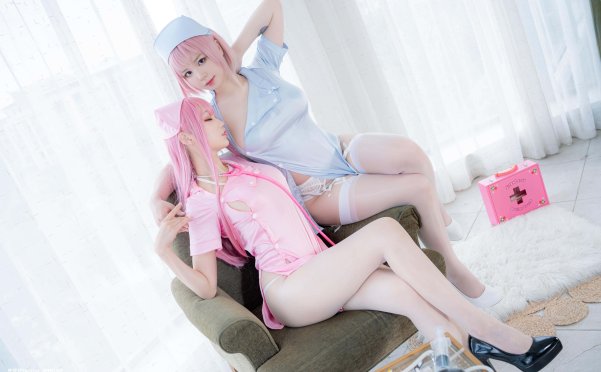 [周叽是可爱兔兔 x 皮皮奶]粉蓝护士[70P/87MB]