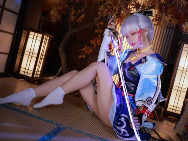 [水淼aqua]原神 神里绫华[68P/92MB]