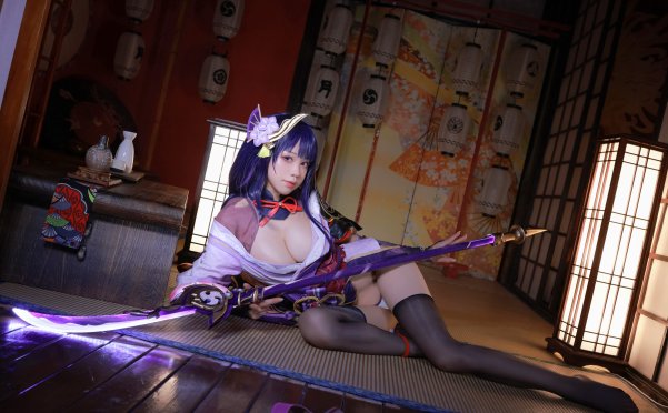 [水淼aqua]原神 雷电将军[130P/149MB]