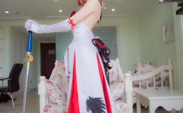 [少女映画]Saber 仙鹤礼服[75P/231MB]